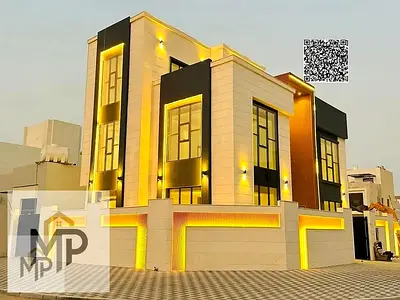 Luxury villa for sale, two floors + spacious yard | Prime location near Sheikh Mohammed Bin Zayed Road.