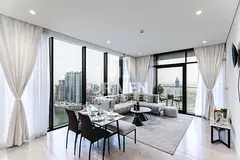 High Floor | Canal and Burj View | Furnished