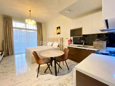 Rented at 50k | Miracle Garden view | 8 % ROI