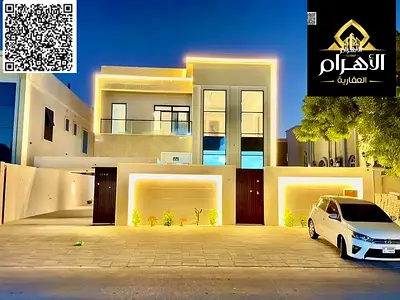 Modern villa design, 5000 sq m, close to the mosque and main street, price includes air conditioning, negotiable.