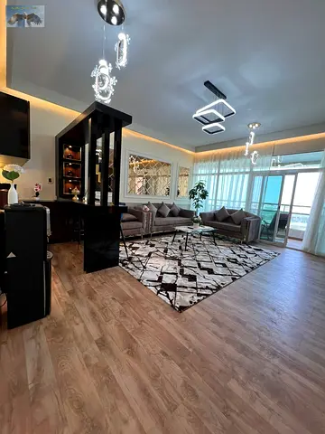 غرفتين وصاله للايجار الشهري في عجمان مساحة واسعه جدا 3 حمام مع بلكونه كبيرة شامل جميع الفوتير ولانترنت مع باركن خاص اطلاله بحرية