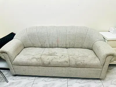 Comfortable Light Grey Sofa for Sale