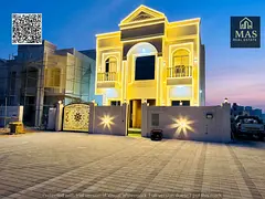 Classic design villa | High-end finishing | Large setback 20 meters | 5 rooms, majlis, 2 halls and m