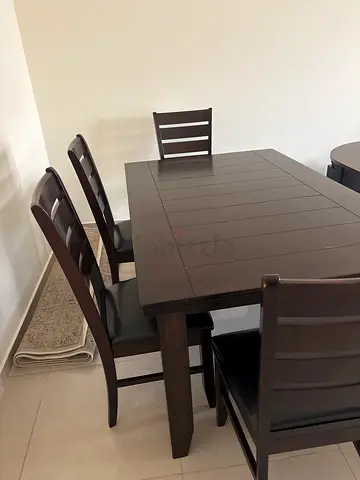 Dining table with chairs