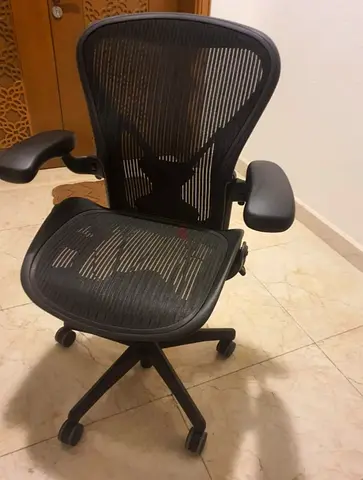 For selling Herman Miller Aeron chair size B and C Fully Loaded available