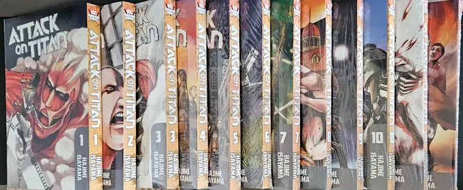 Attack on Titan Manga Volume 1-12