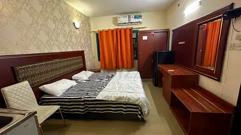 Family Studio Apartment Available Monthly 3200 I With Dewa.