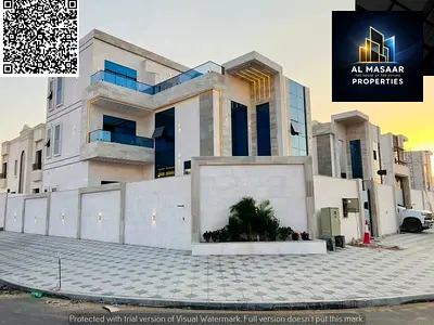 For sale: a luxurious villa with a European design, fully equipped, at a negotiable price with the possibility of easy bank financing.