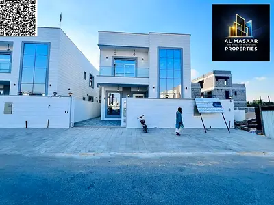 Villa for sale in one of the most prestigious locations in Ajman. Freehold ownership, including air conditioning, registration fees, and title deed.