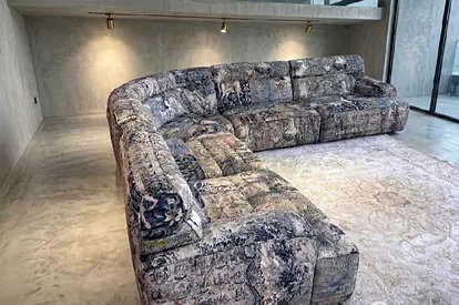 Beautiful panting Multiple Colours Marina home Sumo sectional sofa