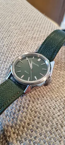 Escapement Time Green Watch - Seiko VH31