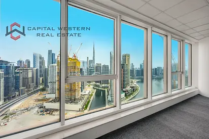 Vacant, Burj Khalifa & Canal View, Prime Location