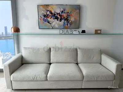 Ikea vimle three seater sofa bed with mattress