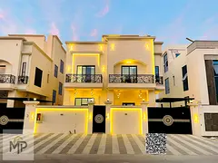 A luxurious, modern villa with high-end finishes and a private garden. The price includes fees and a