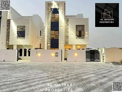 فيلا بسعر شامل رسوم التسجيل والتملك  جاهزة للسكن في أرقى مناطق عجمان تملك حر