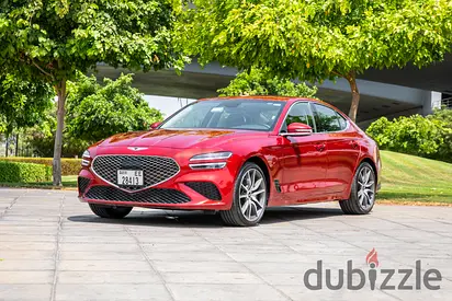 GENESIS G70 - NO DEPOSIT FOR MONTHLY RENTAL + 50% upfront + 50% mid-week