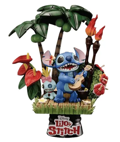 Lilo  Stitch D-Stage DS-004 Stitch Figure By Beast Kingdom