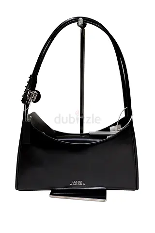 Marc Jacobs The Glam Claw Clip Shoulder Bag – Black