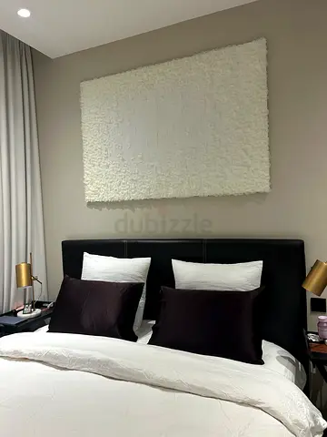 Modern Wall Art Above Bed
