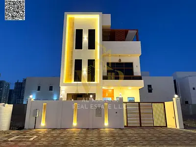 Own your dream villa and invest in a luxurious villa in the heart of Al Amerah, Ajman. High-end finishing. Luxury villa in Al Amerah, Ajman – the epit