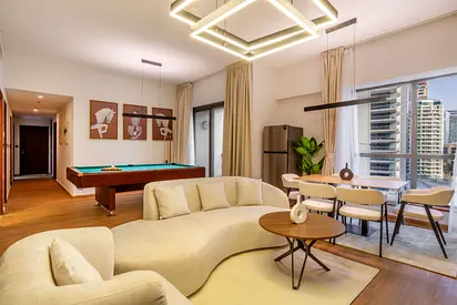 3 bedroom beautiful fully furnished unit