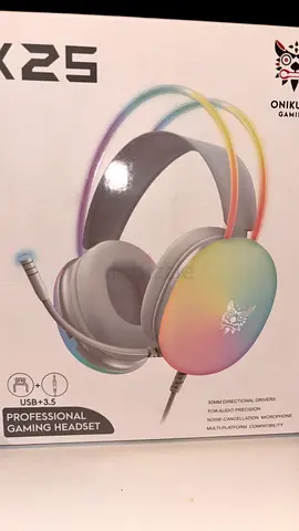 x25 onikuma gaming headset wired