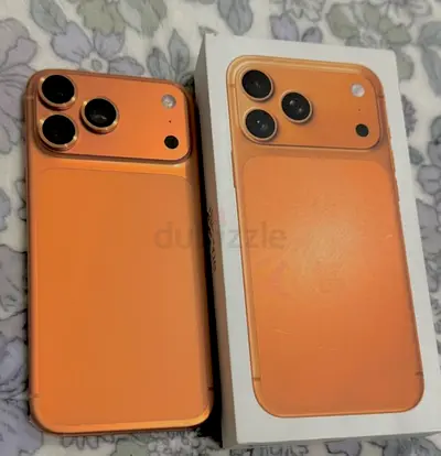 Apple iPhone17 pro max 256  — orang color with original box (used, good condition)