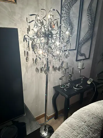 لامب ارضي كريستال صنع يدوي hand made