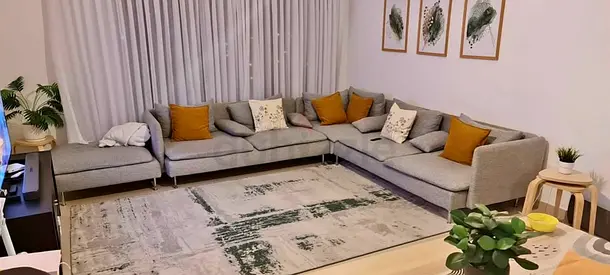 Super brand new condition ikea Soderhim corner sofa almost brand new condition