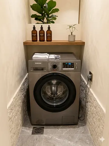 Samsung Washer Dryer Combo with Hygiene Steam and Digital Inverter Technology 8/6kG kRw