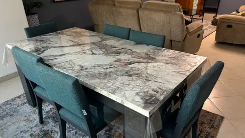 6 seater dining table