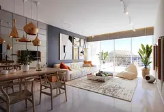 Furnished 1BR Apartment | Sky Residences 3 | Landmark &amp; Park Views