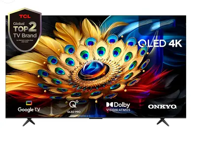 55 inch TV TCL QLED Smart 4K / Brand New/ 1 Year Warranty