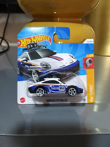 Porsche 911 ralleye hotwheel