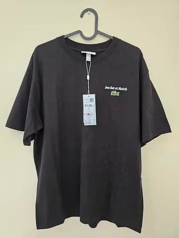 Lacoste Loose Fit Heavy Jersey Printed T-Shirt