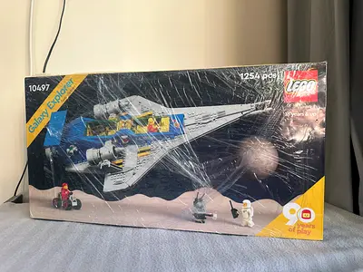 LEGO ICONS Galaxy Explorer 10497 Building Blocks Toy Set (1,246 Pieces) NO MINIFIGURES