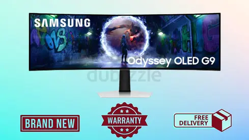 Samsung 49 Inch Odyssey OLED G93SD Curved DQHD Gaming Monitor LS49DG930
