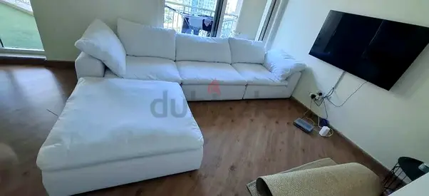 Marina home Modular sofa with footstool