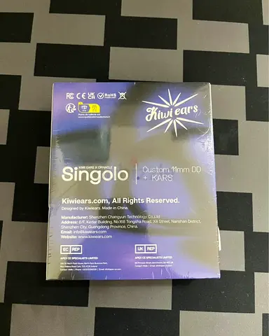 IEMs Kiwi Ears x Crinnacle Singolo