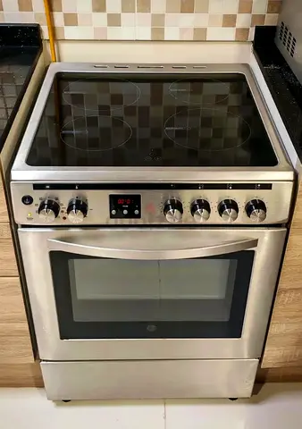 Super General 4 Burner Stainless Steel Vitroceramic Cooker, 60x60, SGCV61DSS