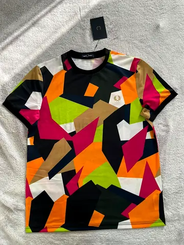 Fred Perry On Court Printed T-Shirt