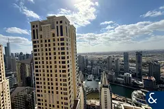 Furnished | High floor | Marina views
