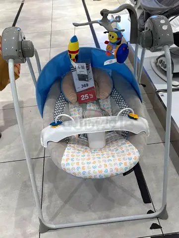 Comfortable Baby Swing with Toys