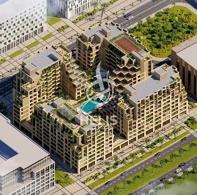 Fully Furnished 2 Bedroom | Arisha Terraces by QUBE | Family Living in Dubai Studio City