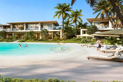 مسبح خاص ومصعد-صف اول ع البحر-جزيرة مائية-تملك حر