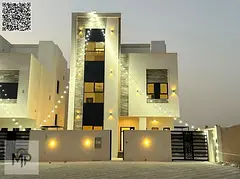 Luxury Villa for Sale in Al Helio – Ajman | 5 Master Bedrooms + Spacious Roof | Elegant Modern Des