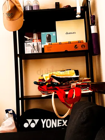 IKEA Tall Black Storage Shelf