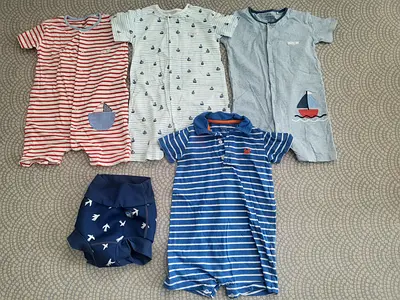 Short rompers 12-18 months brand new