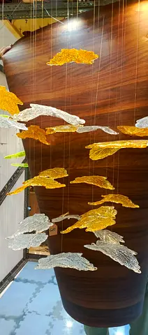 Unique Artistic Leaves Hanging Light