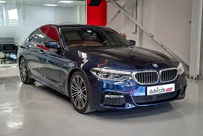 AED 1566/month | 2017 BMW 5-Series 530i | GCC Specs | Ref#427546